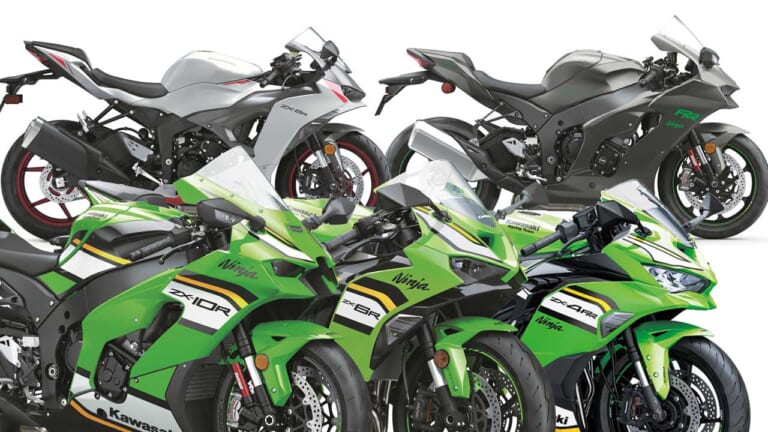 これが最後のKRTエディション?! カワサキ「ニンジャZX-10R/10RR/6R/4RR