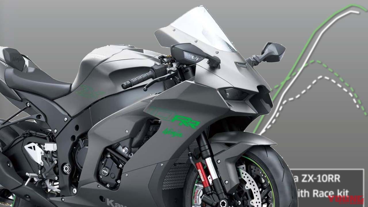 カワサキ「ニンジャZX-10RR」欧州仕様2025年モデルが登場！ 可変