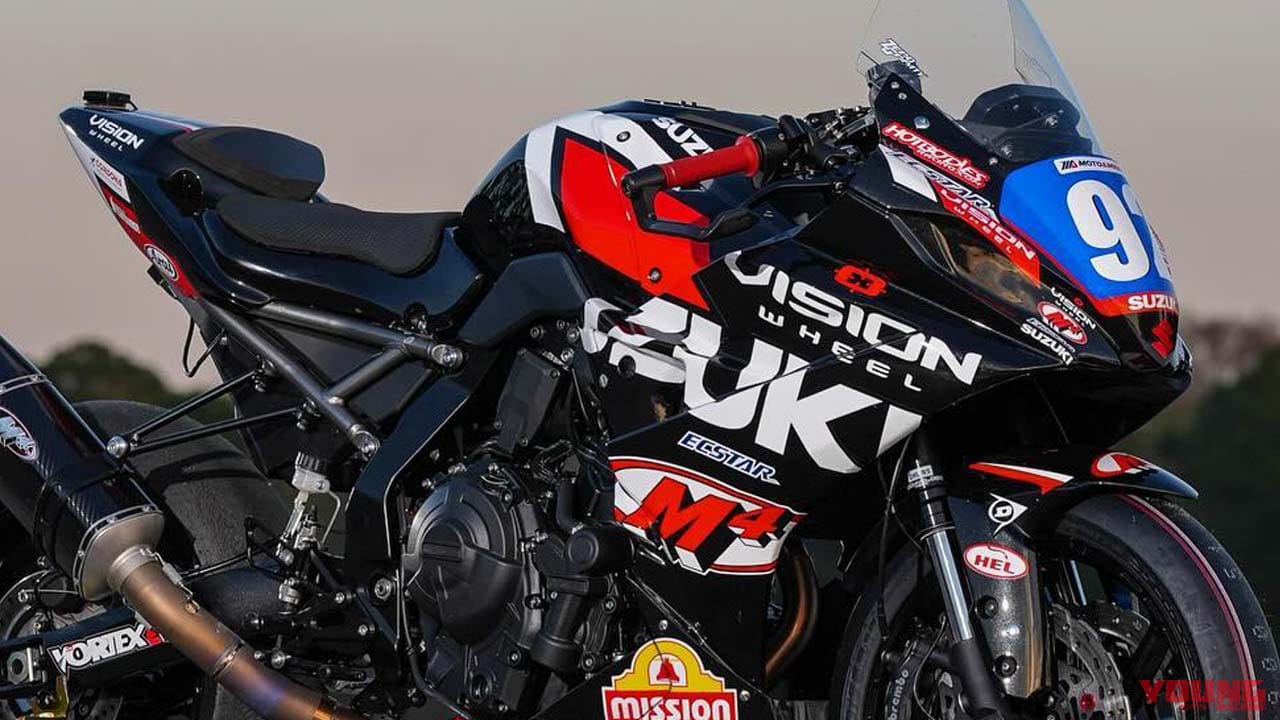 復活のエクスタースズキがGSX-8Rで……!! 2024年のツインズカップで打倒