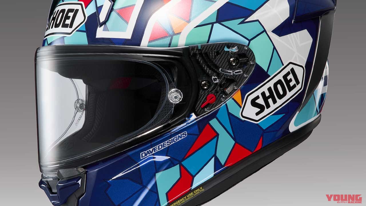 受注期間限定】M.マルケスのスペインGP仕様グラフィックを再現！ SHOEI