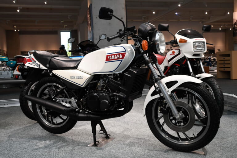現役時代はガチンコのライバルだった──ヤマハRZ250とホンダVT250F