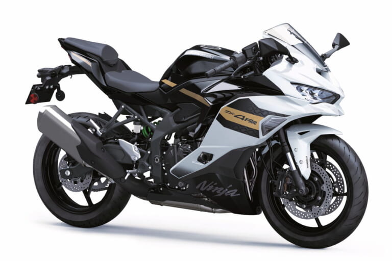 2026年は白×金が目玉?! カワサキ4気筒スーパースポーツ「ニンジャZX-6R