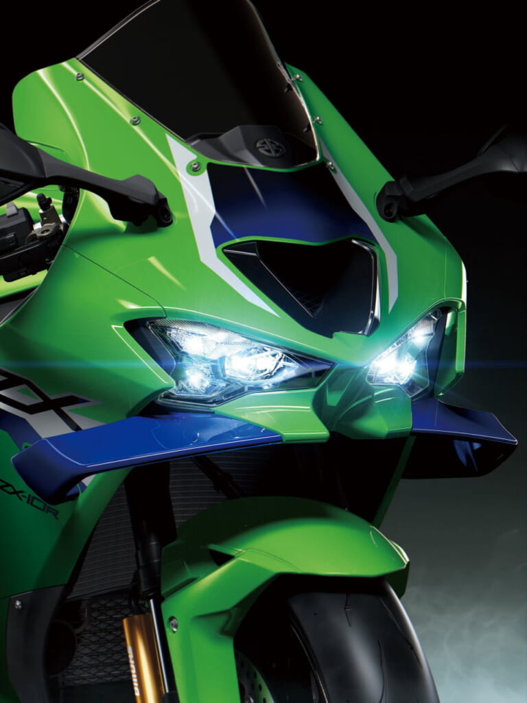新型発表】カワサキ(KAWASAKI)ニンジャZX-10R/RR：ダウンフォース25