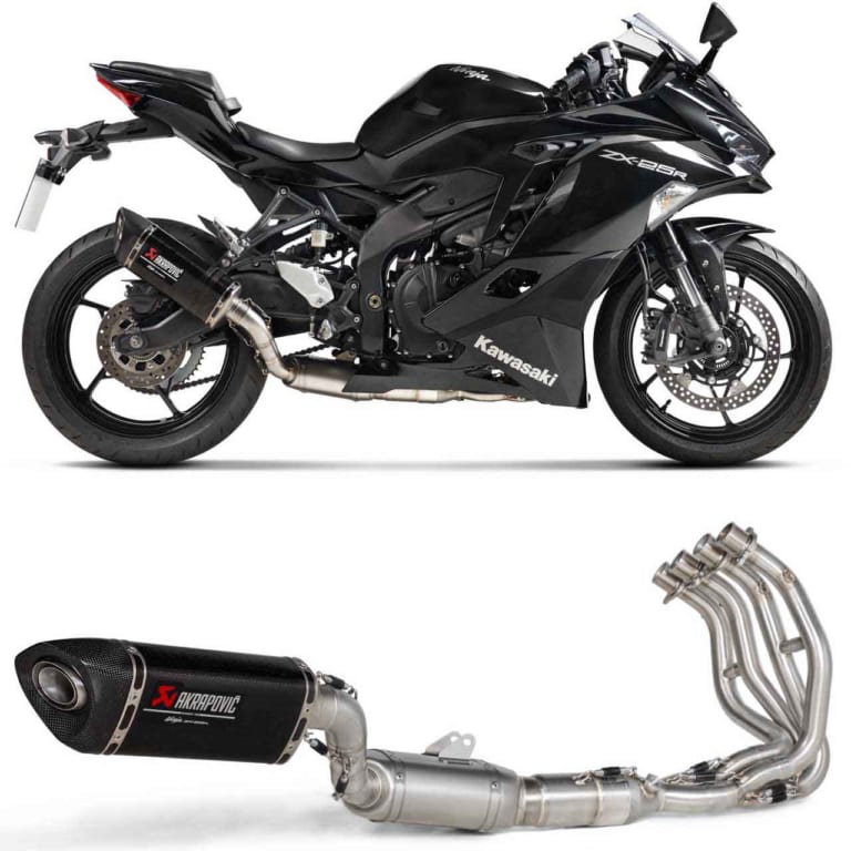 カワサキ「ニンジャZX-25R」用アクラポヴィッチマフラー×2種＆BEET