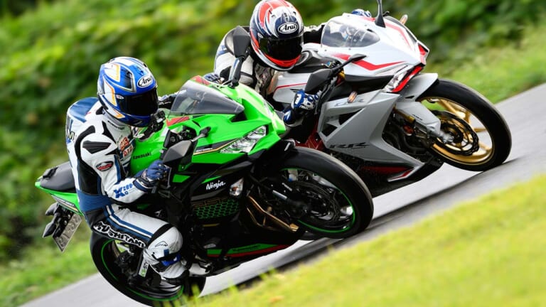 ニンジャZX-25R実測対決・ライバル3番勝負#2【vs 2気筒CBR250RR】│WEB
