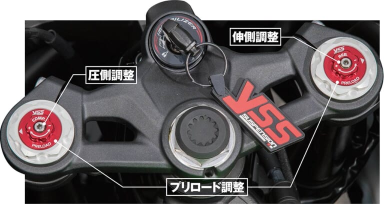 注目気鋭のニンジャZX-25R用高性能サスペンション「YSS」プロライダー