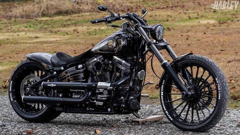 ハーレーカスタムトレンドニュース：FXSBブレイクアウト【アートの域に