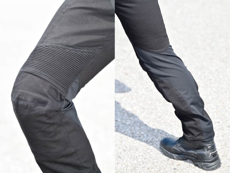 スポーティーなライディングパンツをデニム素材でリメイク〈エルフ