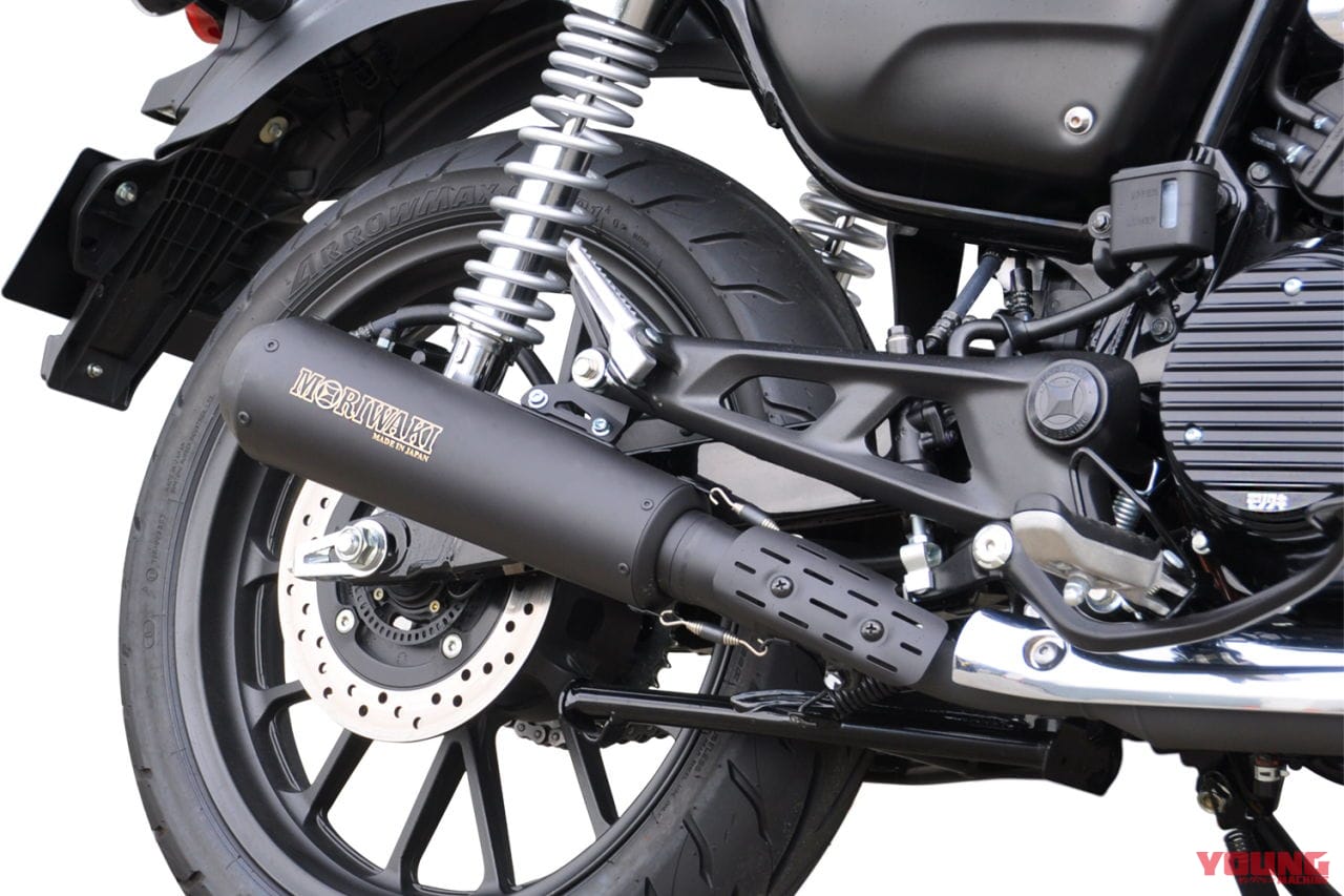 画像 No.2/13] 【GB350/S用】モリワキのスリップオンマフラーが登場