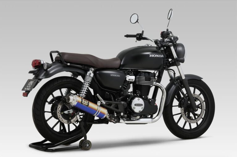 GB350に待望のヨシムラ管！「Slip-On GP-MAGNUM 105 サイクロン」が9月