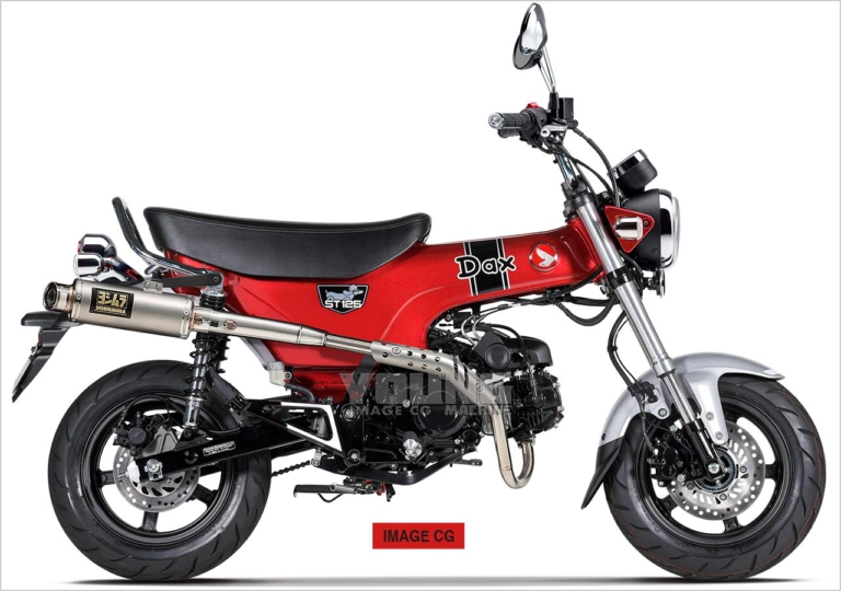 新型ダックスに似合うヨシムラ管はどれ? 勝手にダックス125マフラー総