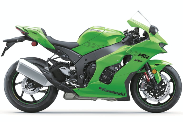 2024年の「ニンジャZX-10RR」は可変エアファンネル採用！ レースキット