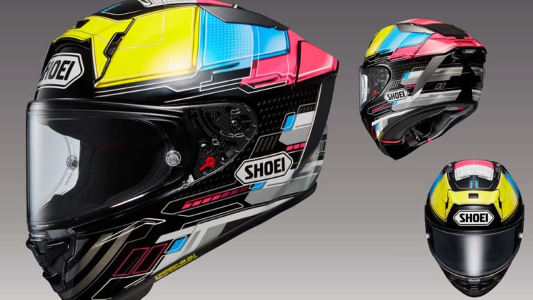 SHOEIのフラッグシップモデル「X-Fifteen」に新グラフィック