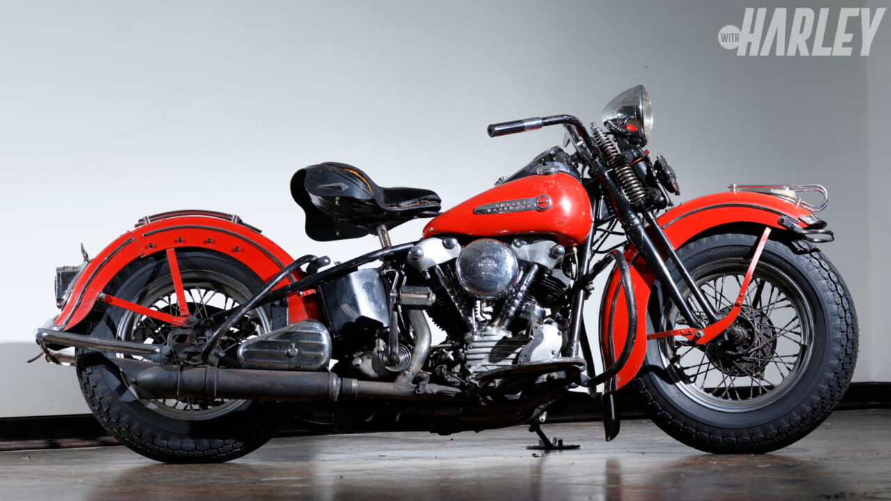 ハーレーのヒストリーを振り返る：1947 ELナックルヘッド〈センバ