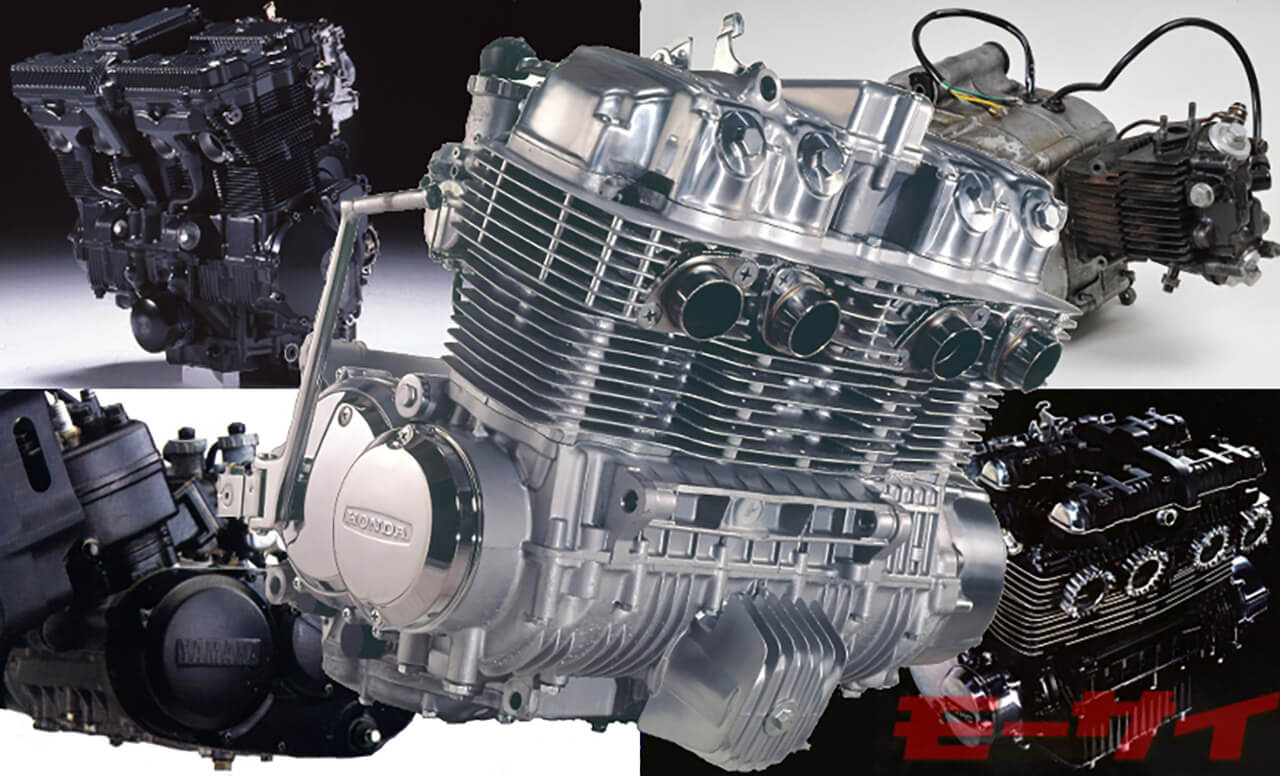 世界に誇る日本の名作エンジン5機! スーパーカブにZ1、CBなど