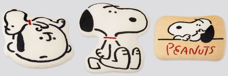 ユニクロの「スヌーピー×長場雄」コラボがシンプルかわいい