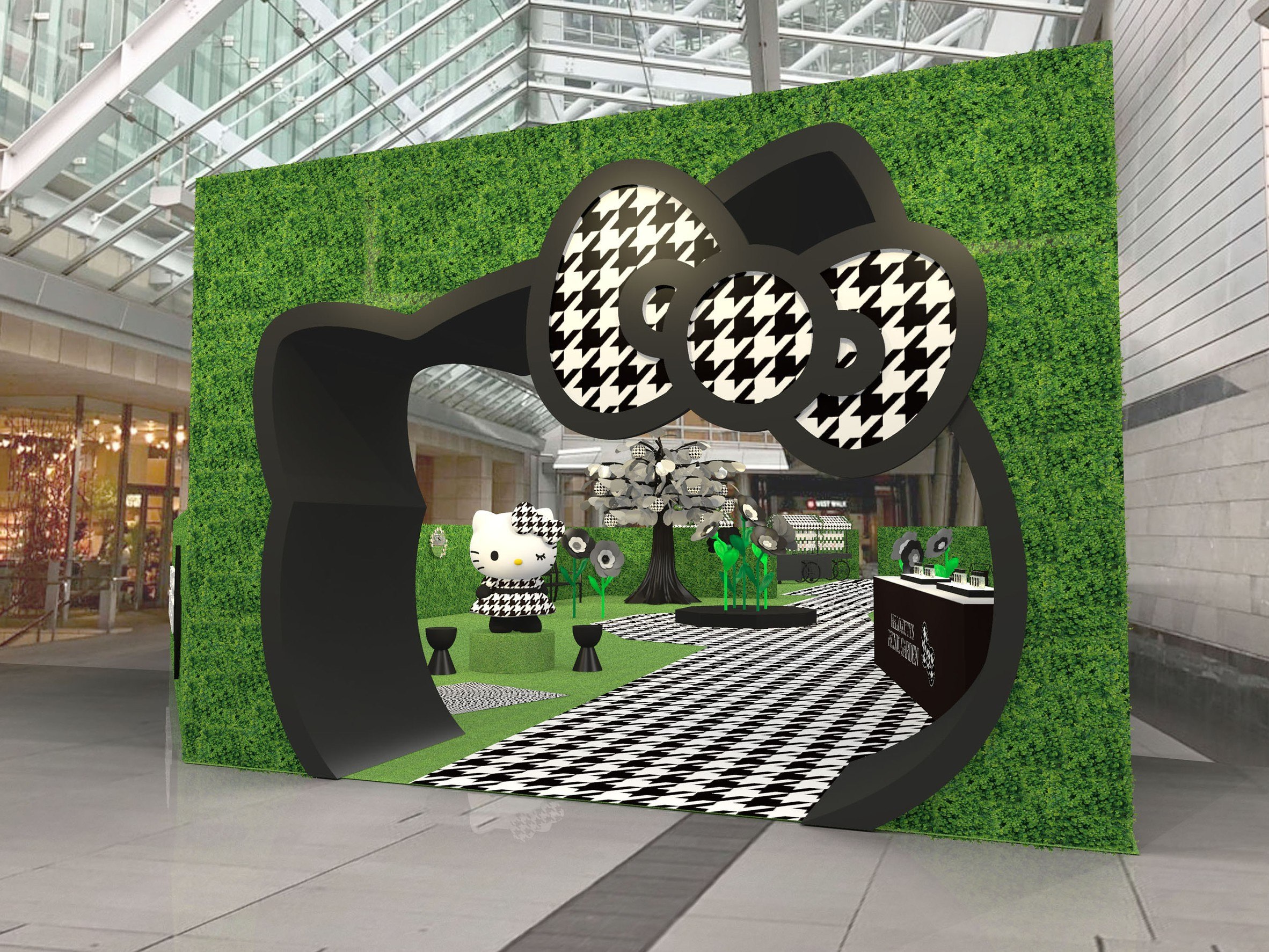 キティちゃんはロンドン出身🇬🇧六本木ヒルズでハローキティと