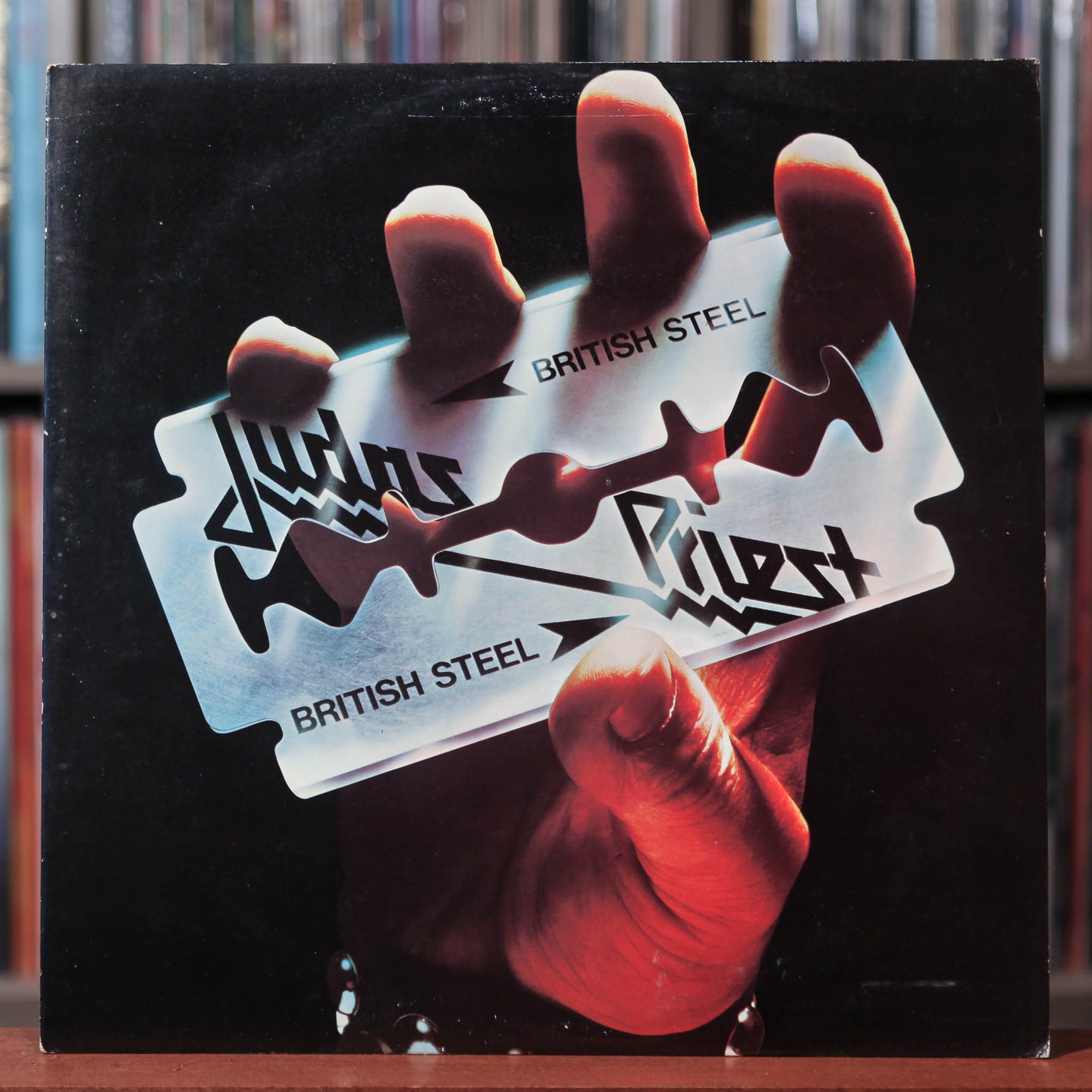 Judas Priest British Steel サイン入りスチール板 Vinyl | Judas