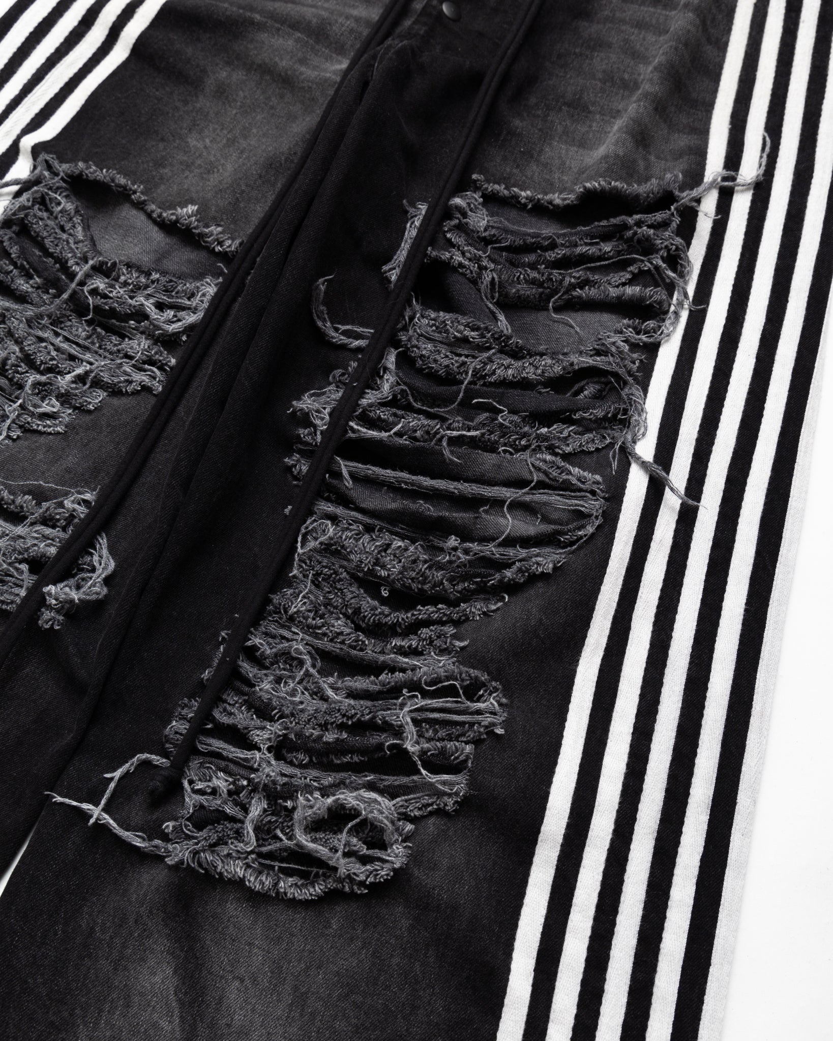 5-Stripe Denim (Black/White) | YORI