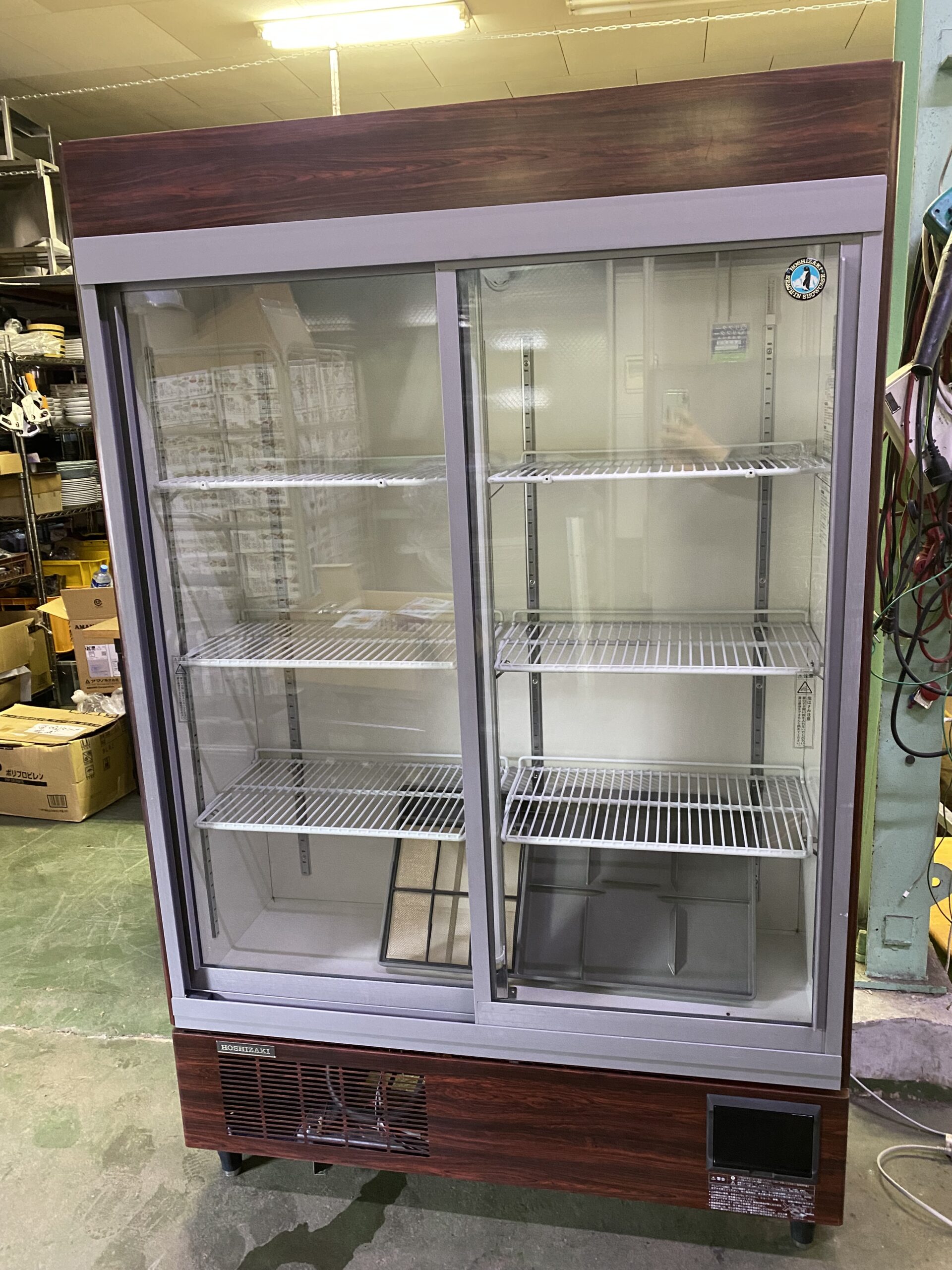中古品 ホシザキリーチイン冷蔵ショーケース 2019年 | 萬屋（よろずや