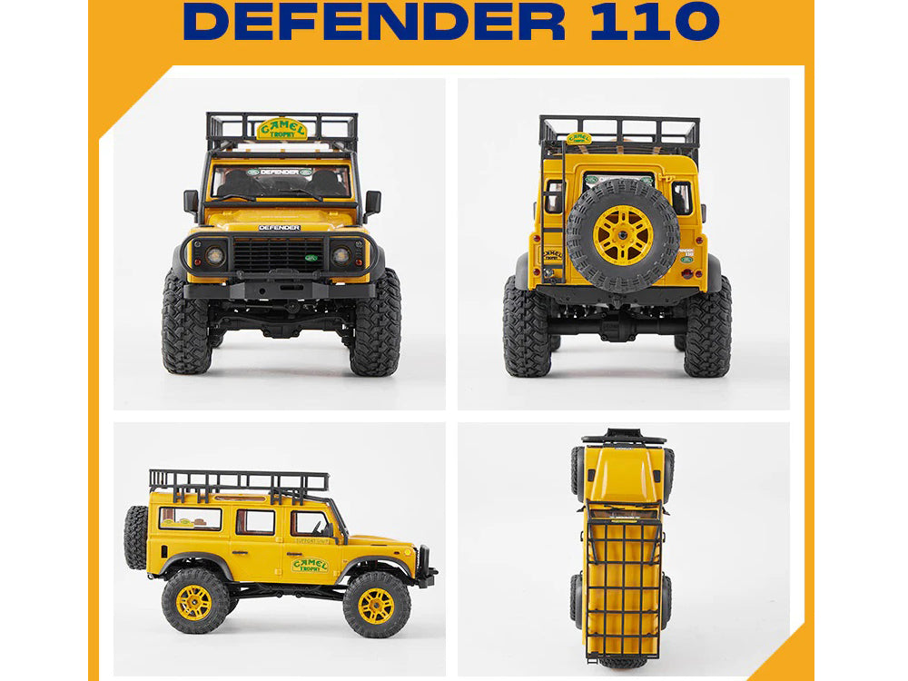 FMS 1:24 FCX24M ランドローバー キャメルトロフィーラジコンオフ