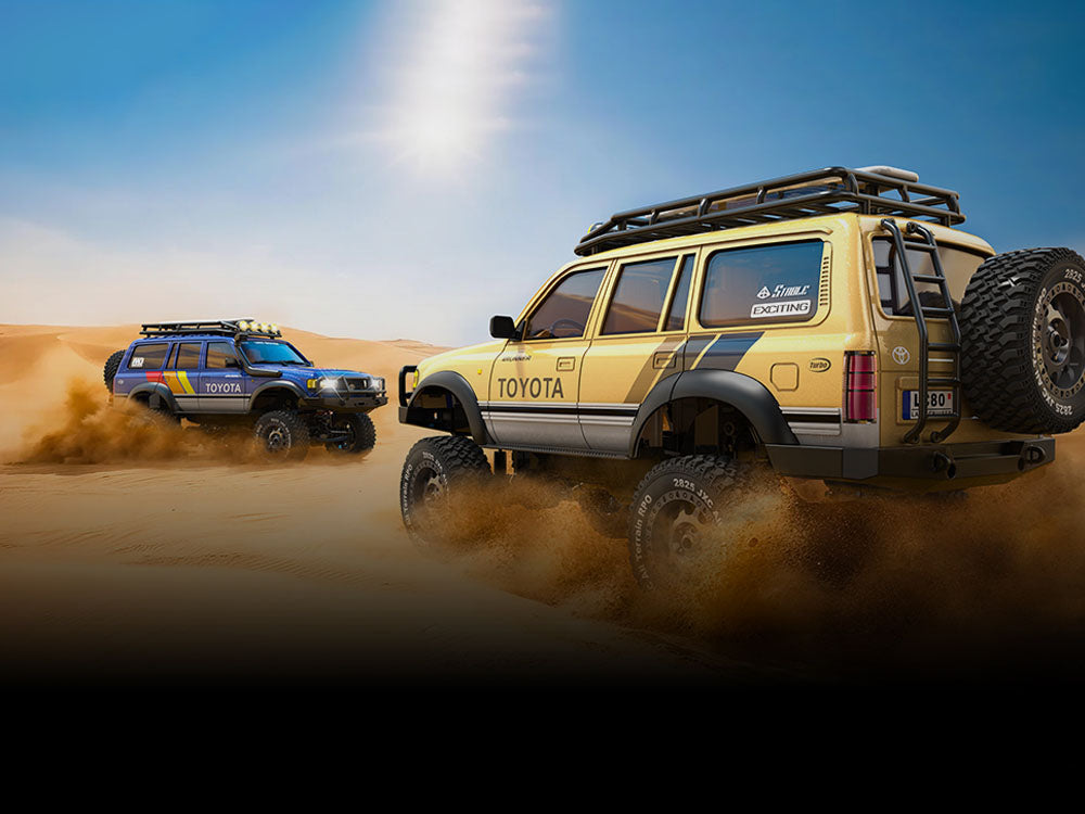 JXC 1:12 ランドクルーザー LC80 ラジコン 4WD クローラー オフロード