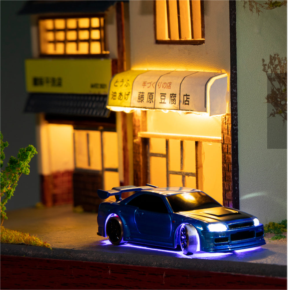 Turbo Racing C64 1:76ドリフトカー ジャイロ付きミニラジコンカー 2.4