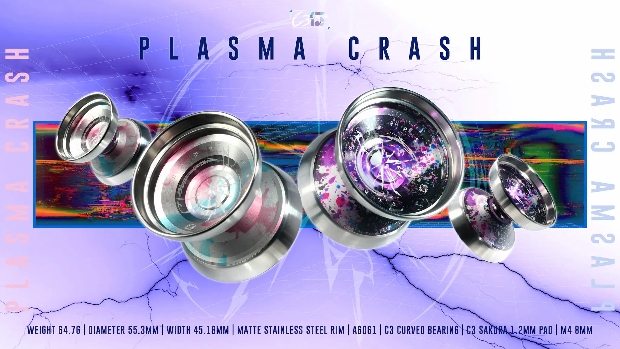 プラズマクラッシュ - C3ヨーヨーデザイン ┃ヨーヨー専門店リワインド