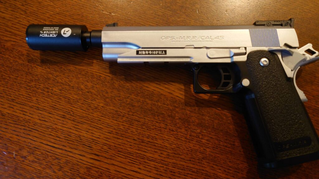 サバゲー】10禁エアガン簡単カスタム『トレーサー取り付け』ハイキャパ