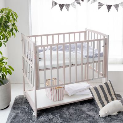 ハイタイプベッド ツーオープン（新色） | 国産ベビーベッド製造