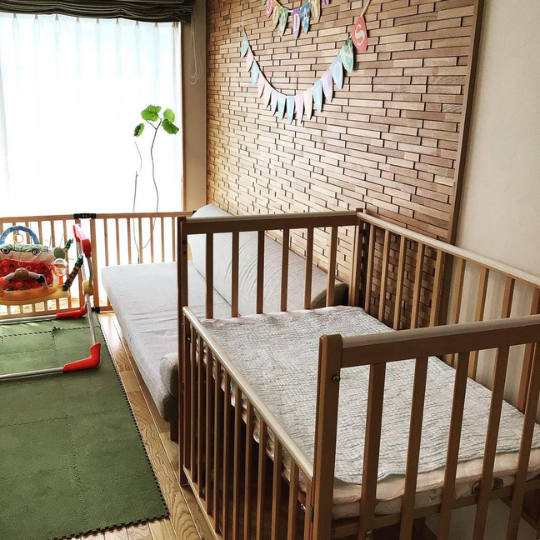 ハイタイプベッド ハイクラウン（立ちベッド） | 国産ベビーベッド製造