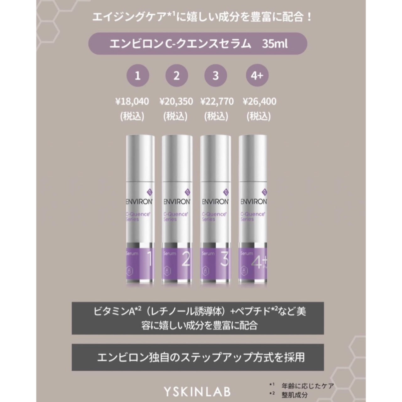 エンビロン C-クエンスセラム1｜ドクターズコスメ専門通販サイトの