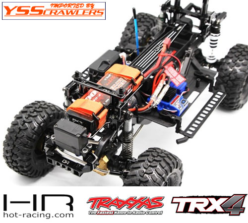 HR STサーボ＆バッテリー前方移動キット for Traxxas TRX-4！ [HR