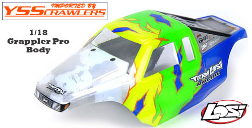 Losi グラップラープロ コンペティション ボディー 1/18 [クリアー