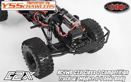 RC4WD C2X コンペティショントラック！[RTR][ハイラックス4Dボディ付