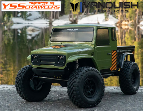 Vanquish VS4-10 「フェニックス」 ポータルアクスル RTR！[グリーン