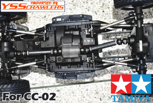 YSS ステンレス フルリンクセット for タミヤ CC-02！ [FullLink-CC02