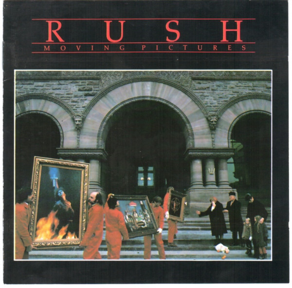 RUSH: Moving Pictures CD original first press 1981 German. Mega