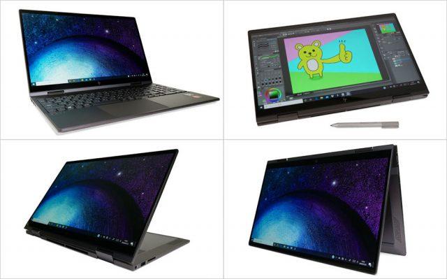 HP ENVY x360 15-ee（AMD）の実機レビュー！30秒でわかるポイント
