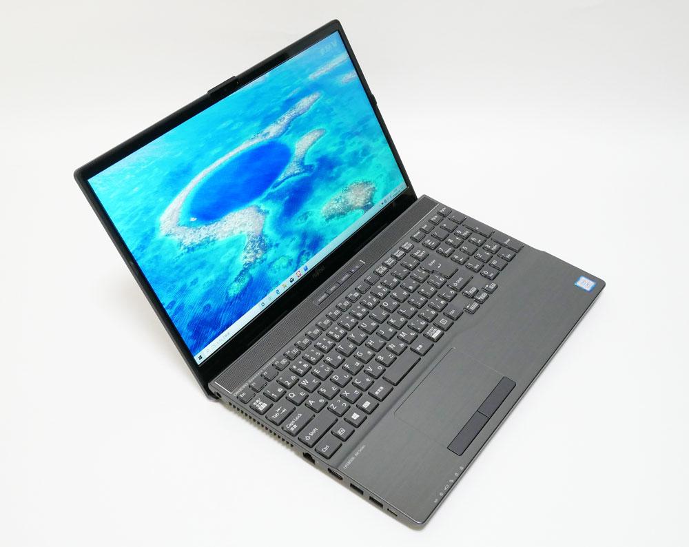 富士通 LIFEBOOK WA3/D3【AHシリーズ】の実機レビュー！タイピングし