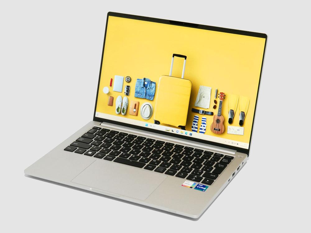 マウス「DAIV Z4-I7I01SR-A」実機レビュー！ 14型で約975g の軽さの