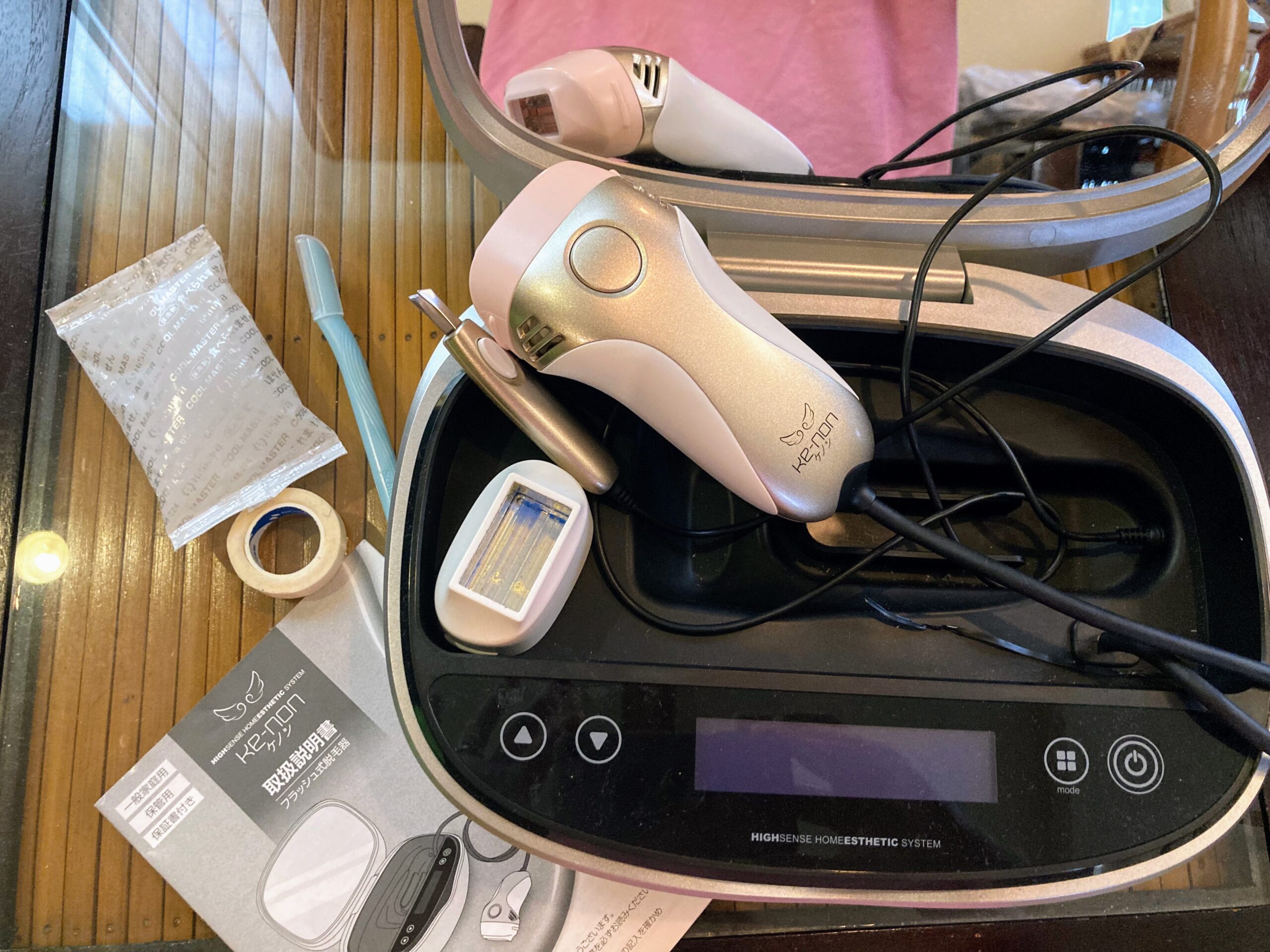 ケノン 脱毛器 NIPL-2080 使用回数少なめ ケノン 脱毛器 NIPL-2080