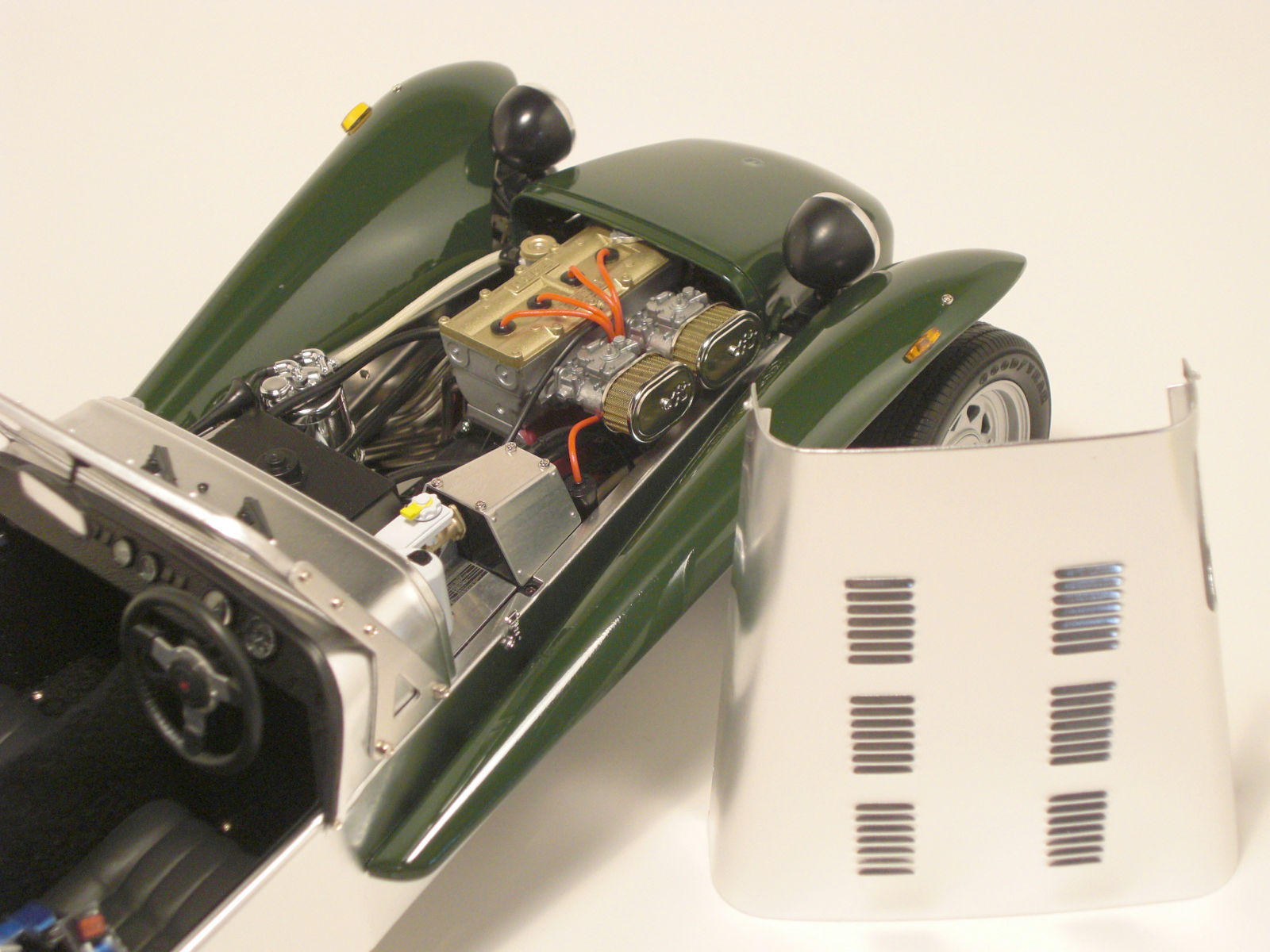 ケータハム スーパーセブン 完成: 【工房ネコの手】プラモ製作日記