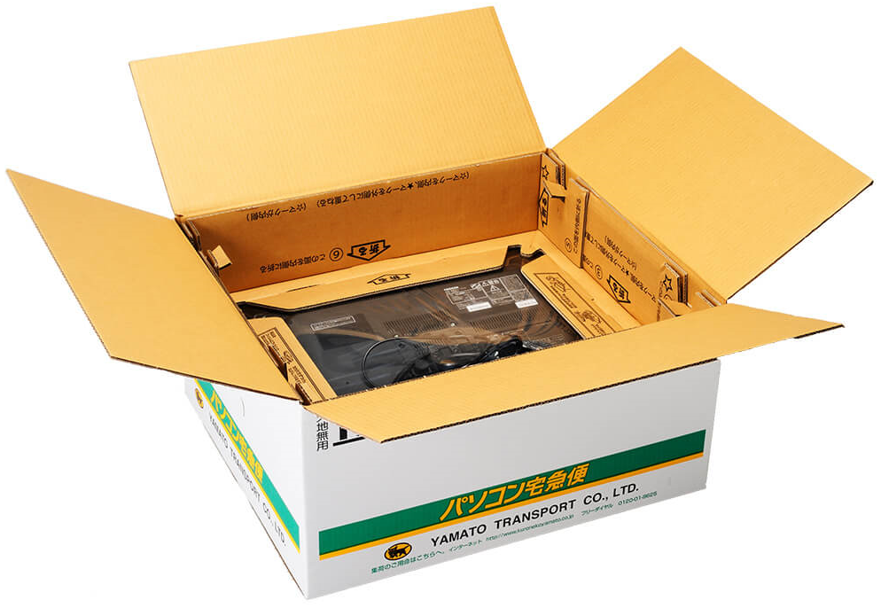 テレビやパソコンなど、購入時の箱が無い場合、どうしたら良いですか