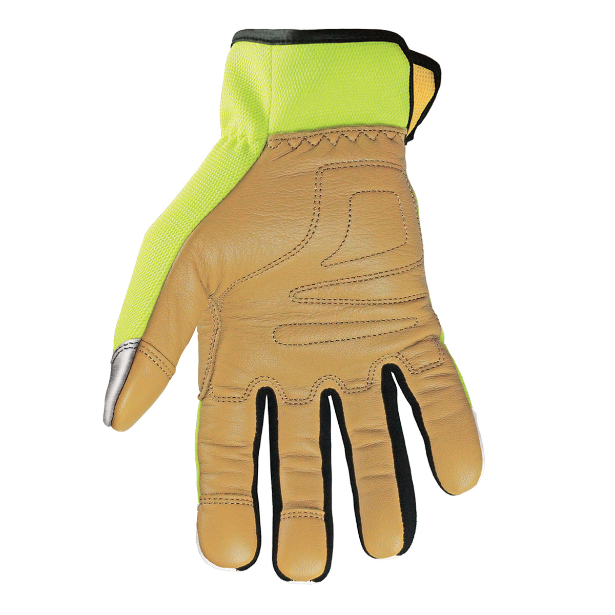 Cut Resistant Safety Lime Hybrid - Youngstown Glove