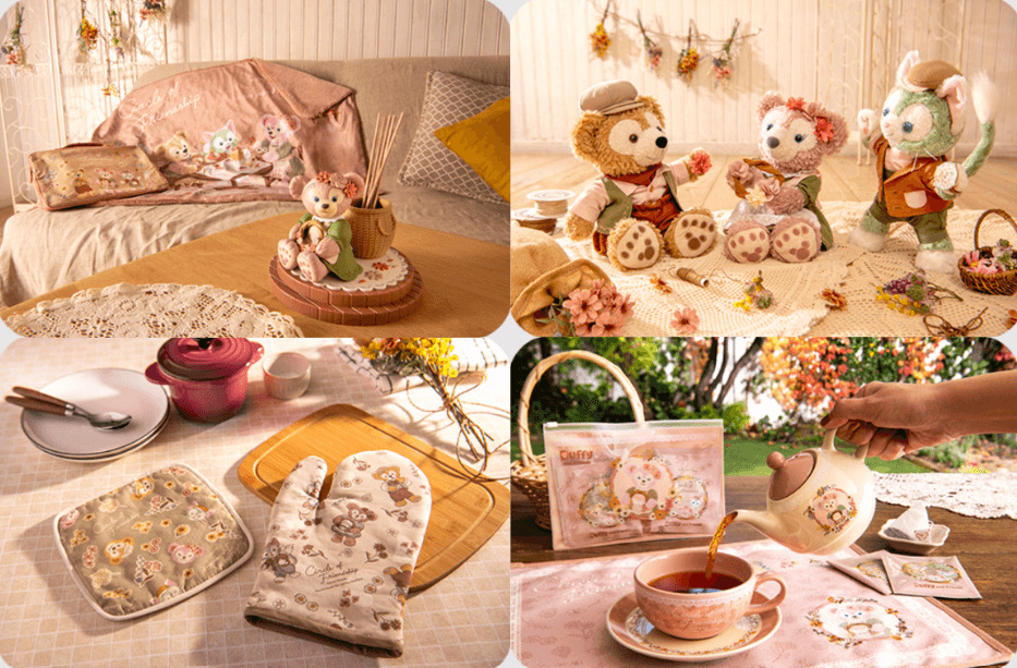 ダッフィー＆フレンズのサークル・オブ・フレンドシップのグッズが発売