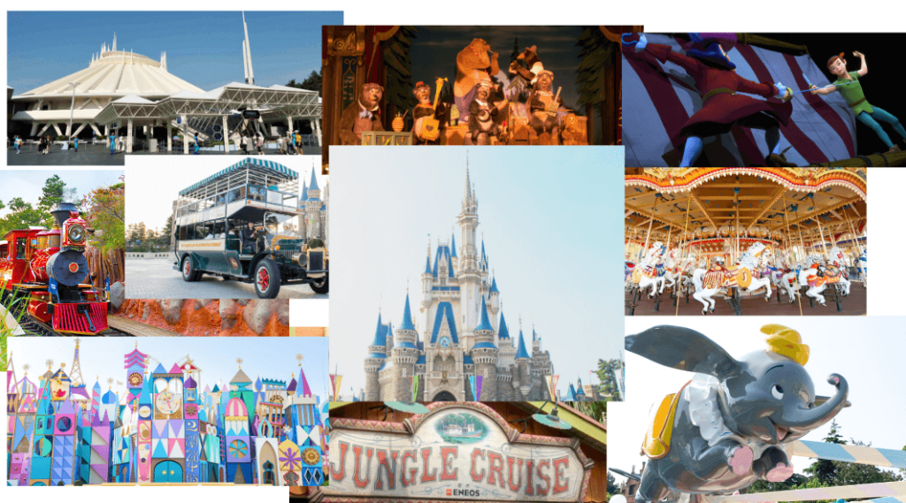東京ディズニーランドに開園当初からあるアトラクション一覧 | No