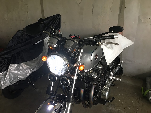 CB1100 LEDヘッドライトバルブ交換！: ゆめたまユメタマ