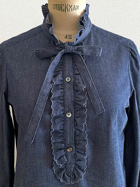 スカラップ刺繍ブラウス | yunahica