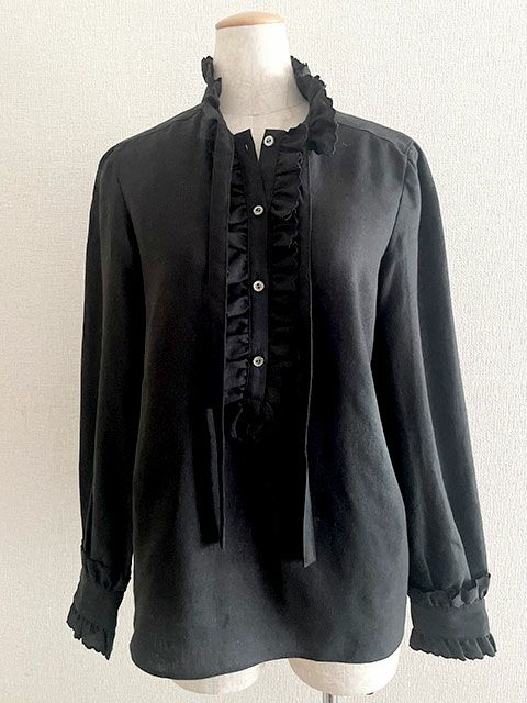 リネンスカラップ刺繍ブラウス | yunahica